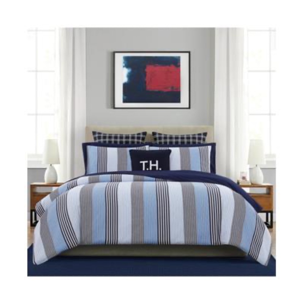 Tommy Hilfiger Indigo Club Duvet Sets NWT